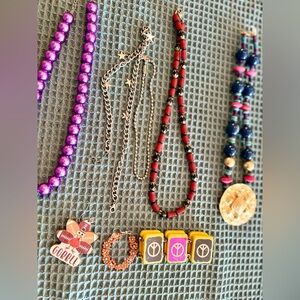 Colorful necklaces